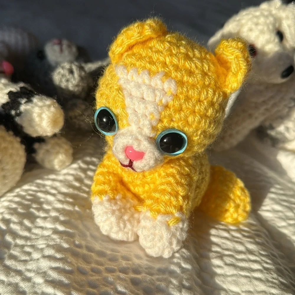 Handmade Crochet Animal Set